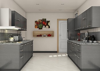Parallel Kitchen for compact houses in Chennai